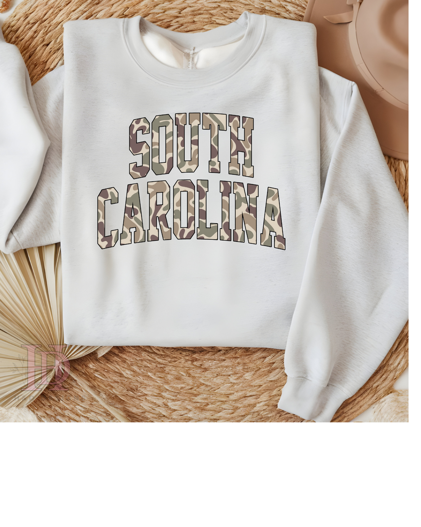 Camo State Name Sweatshirt State College Varsity Name Pullover Varsity Camouflage State Sweatshirts Varsity Collage Tees