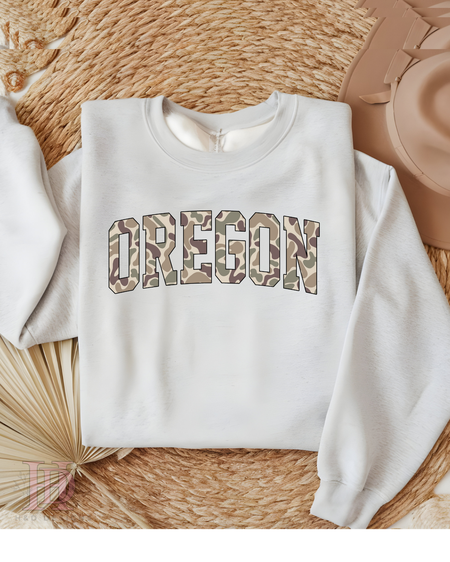 Camo State Name Sweatshirt State College Varsity Name Pullover Varsity Camouflage State Sweatshirts Varsity Collage Tees