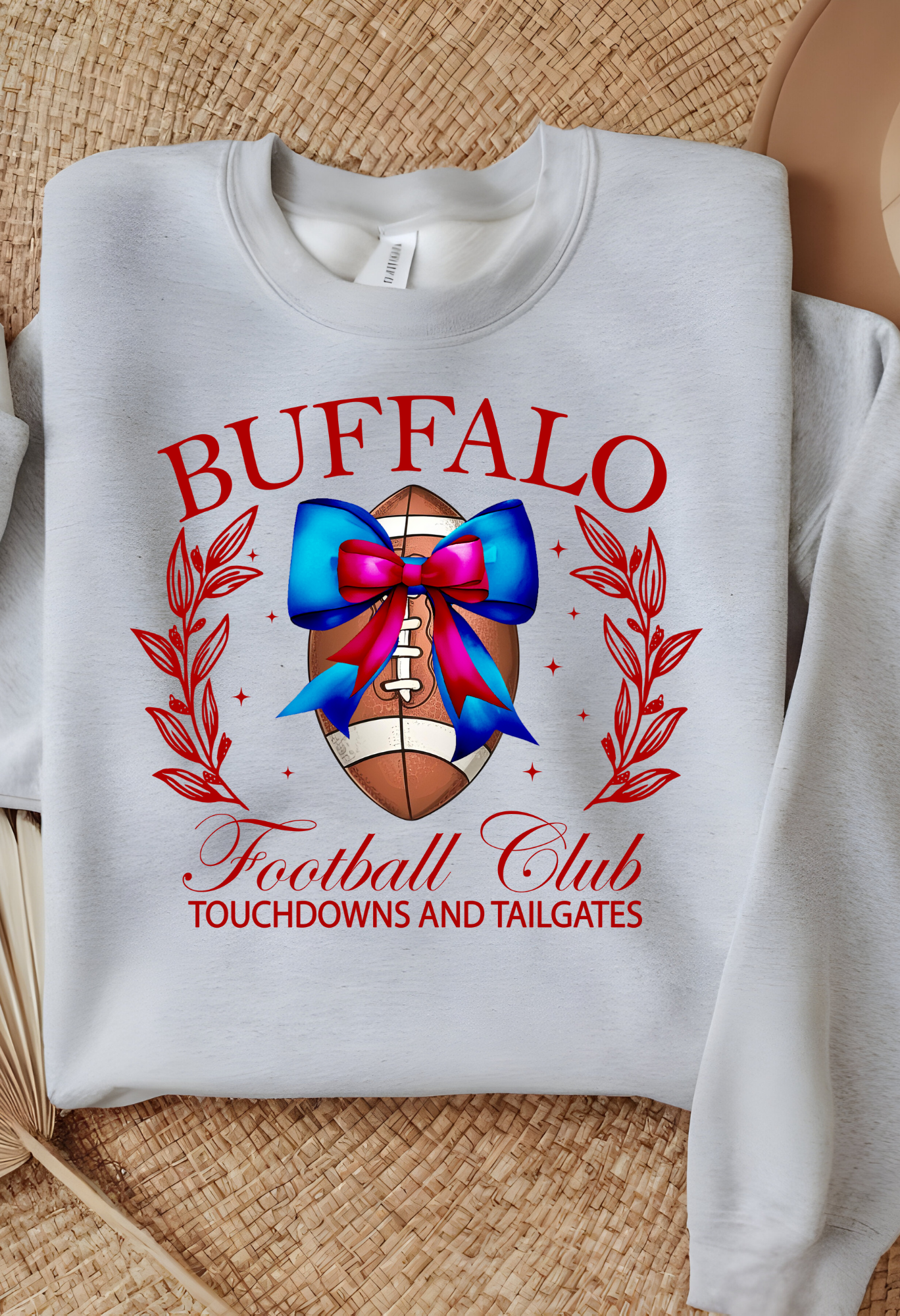 Buffalo Coquette Football Sweatshirt
