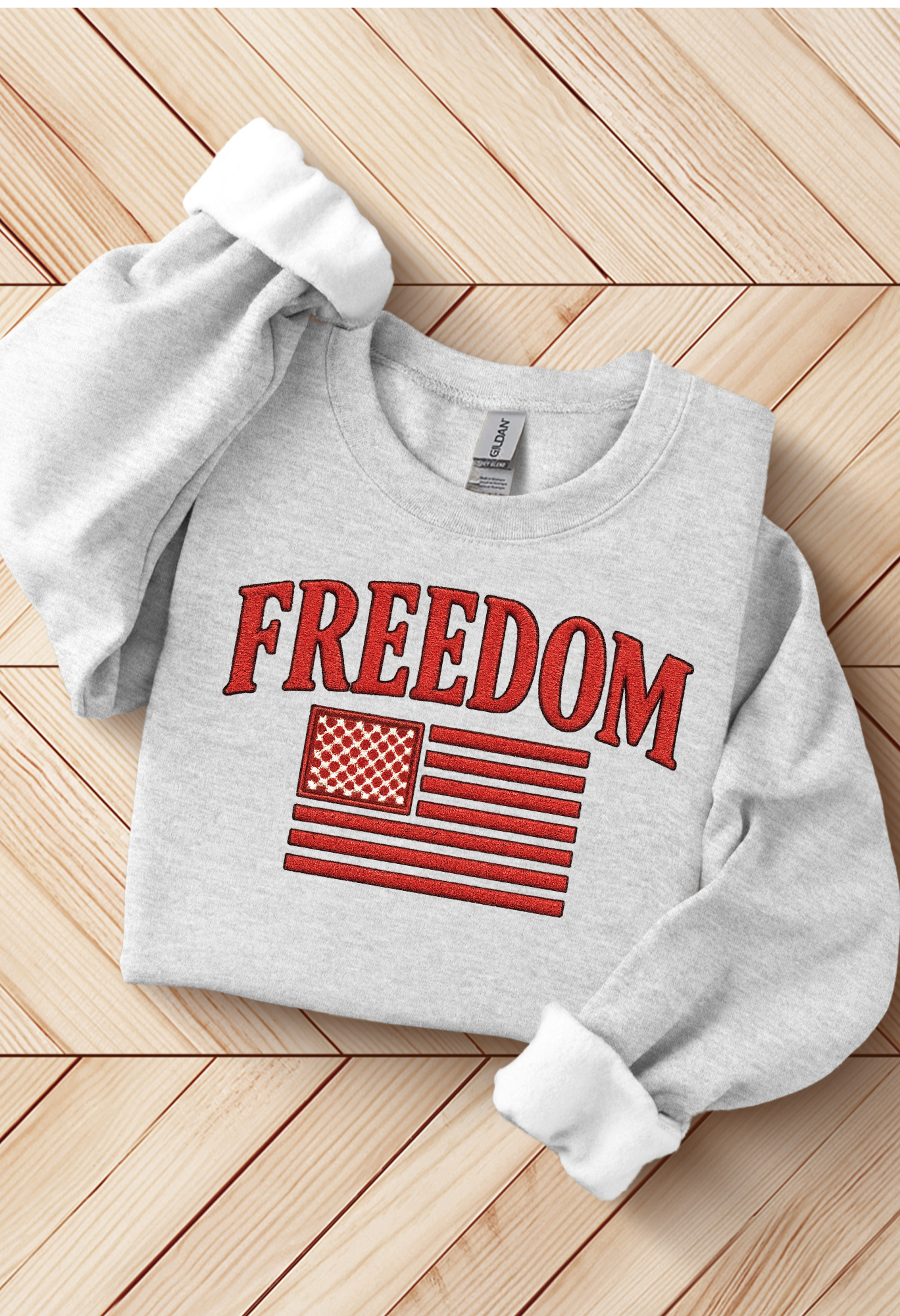 Vintage Style Freedom Sweatshirt