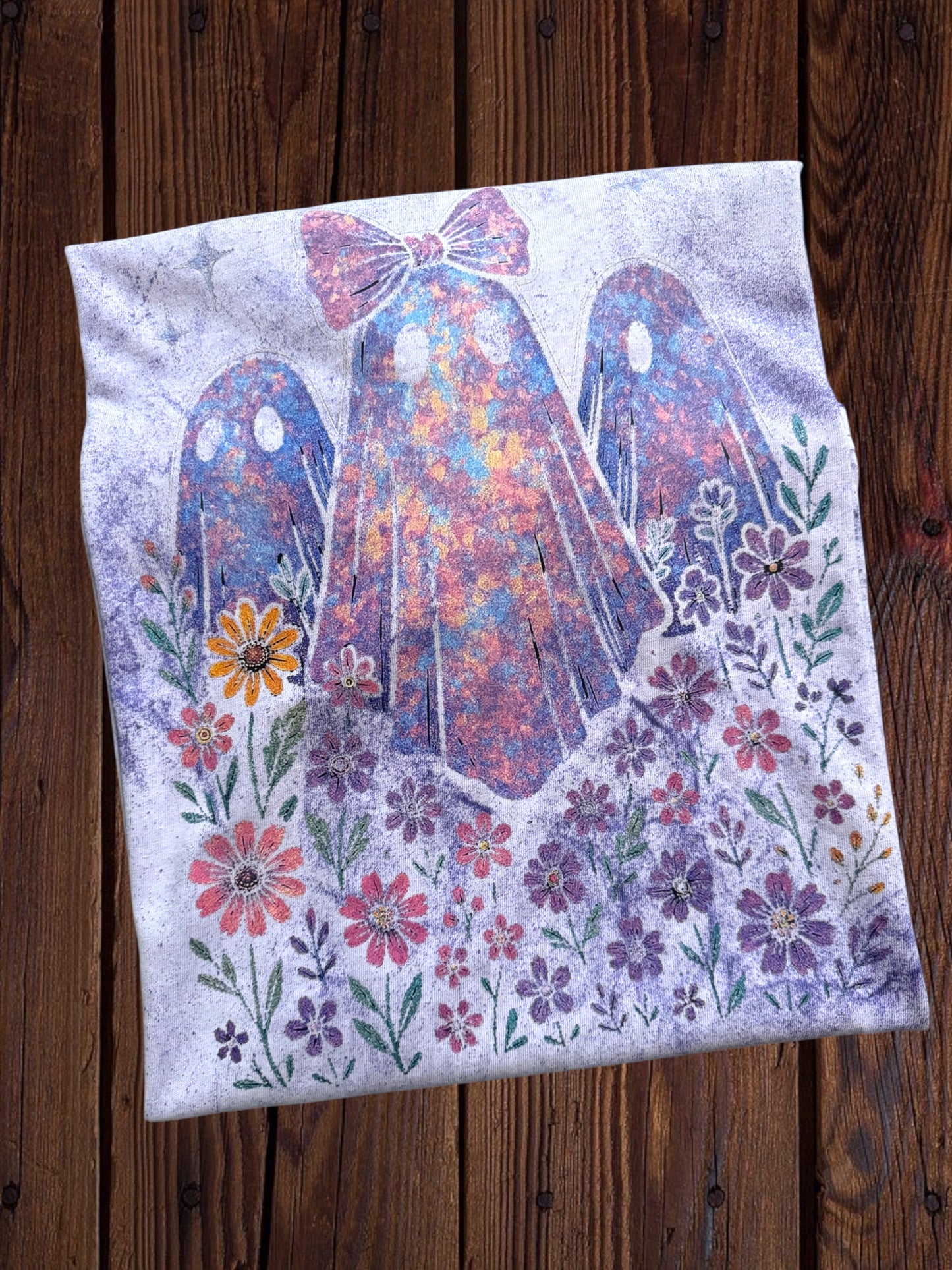 Floral Ghost Graphic Tee