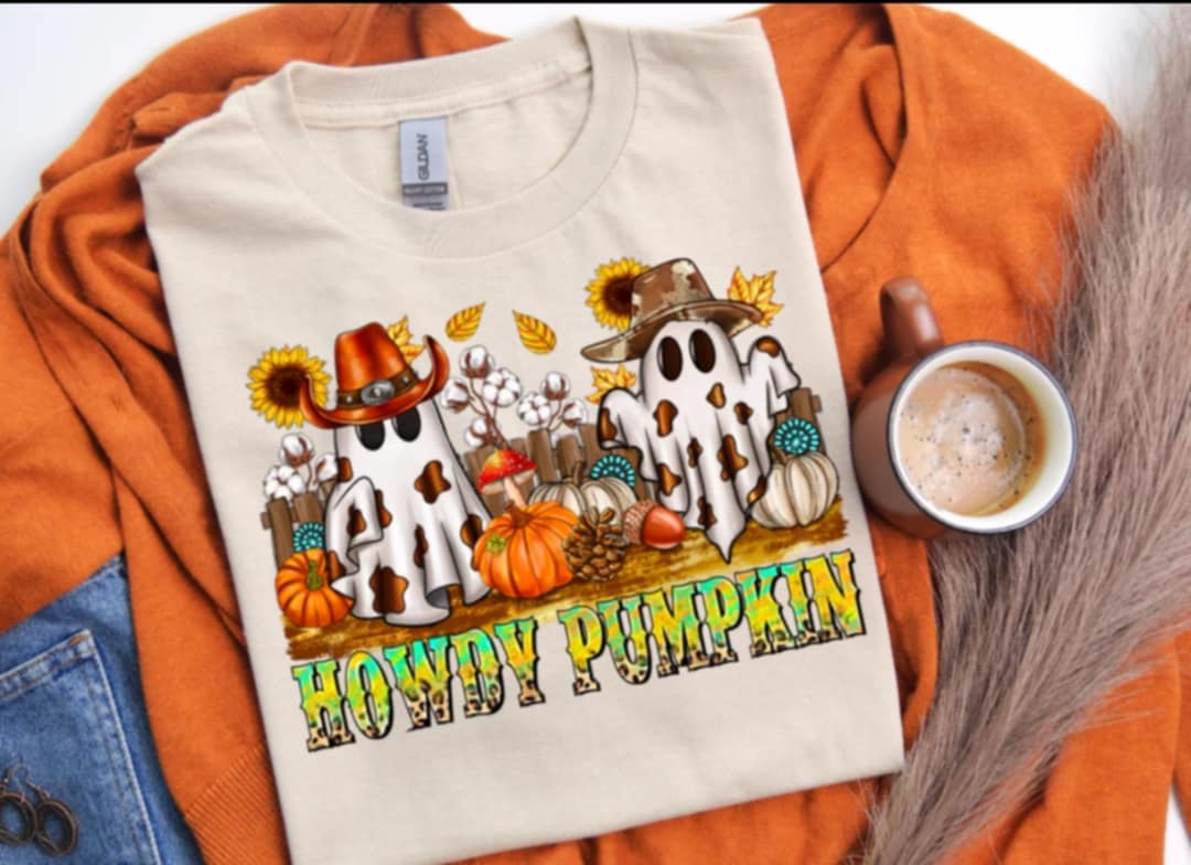 Howdy Pumpkin T-Shirt or Sweatshirt
