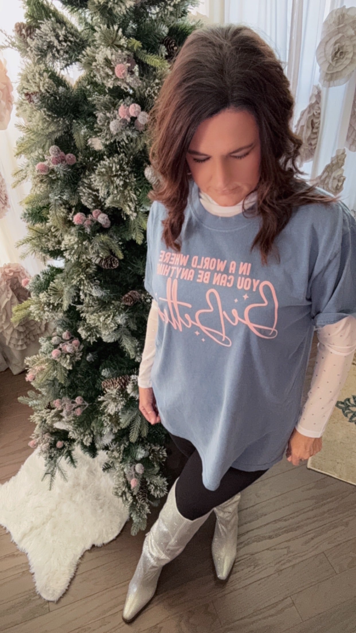 Be Better Puff Print Comfort Color Tee