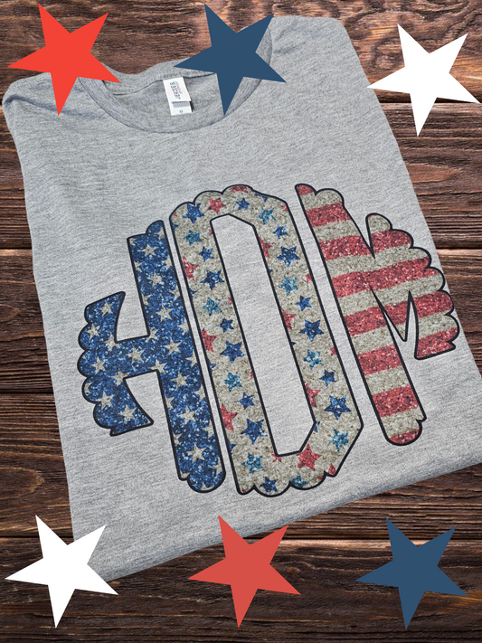 America πΊπΈ Monogram Tee