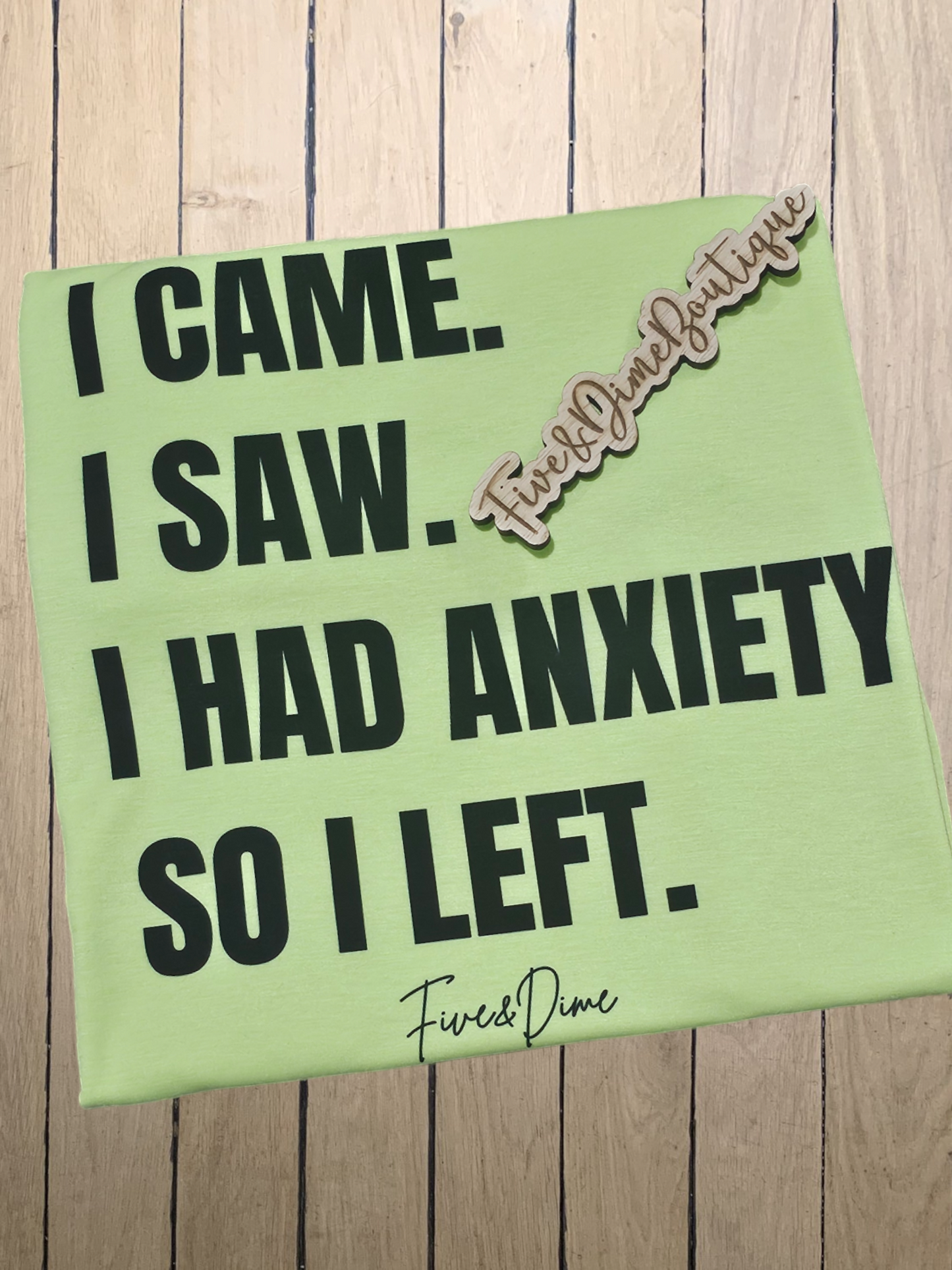 Anxiety Sublimation Graphic Tee