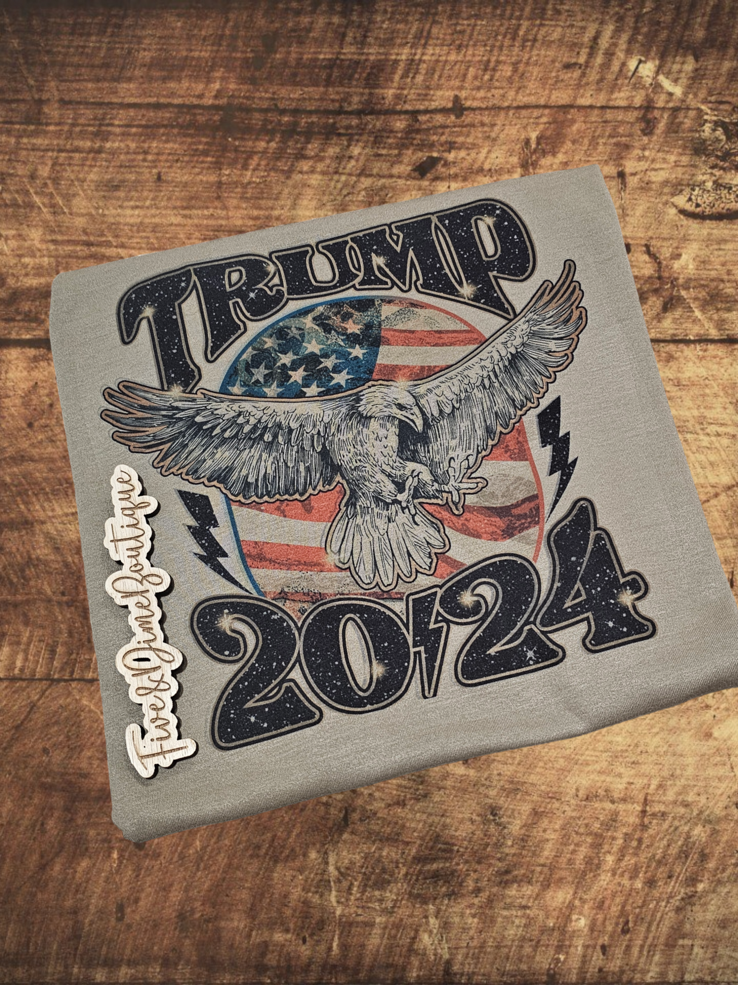 Trump 2024 Eagle Sublimation Graphic Tee