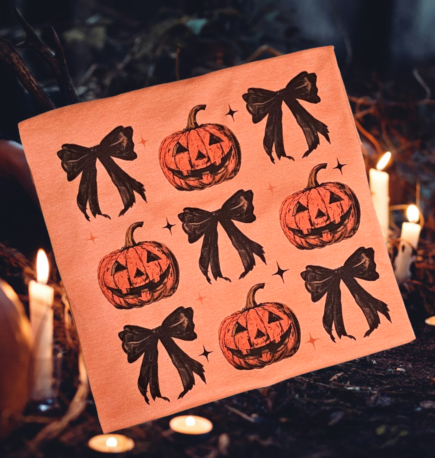 Pumpkin Coquette Graphic Tee