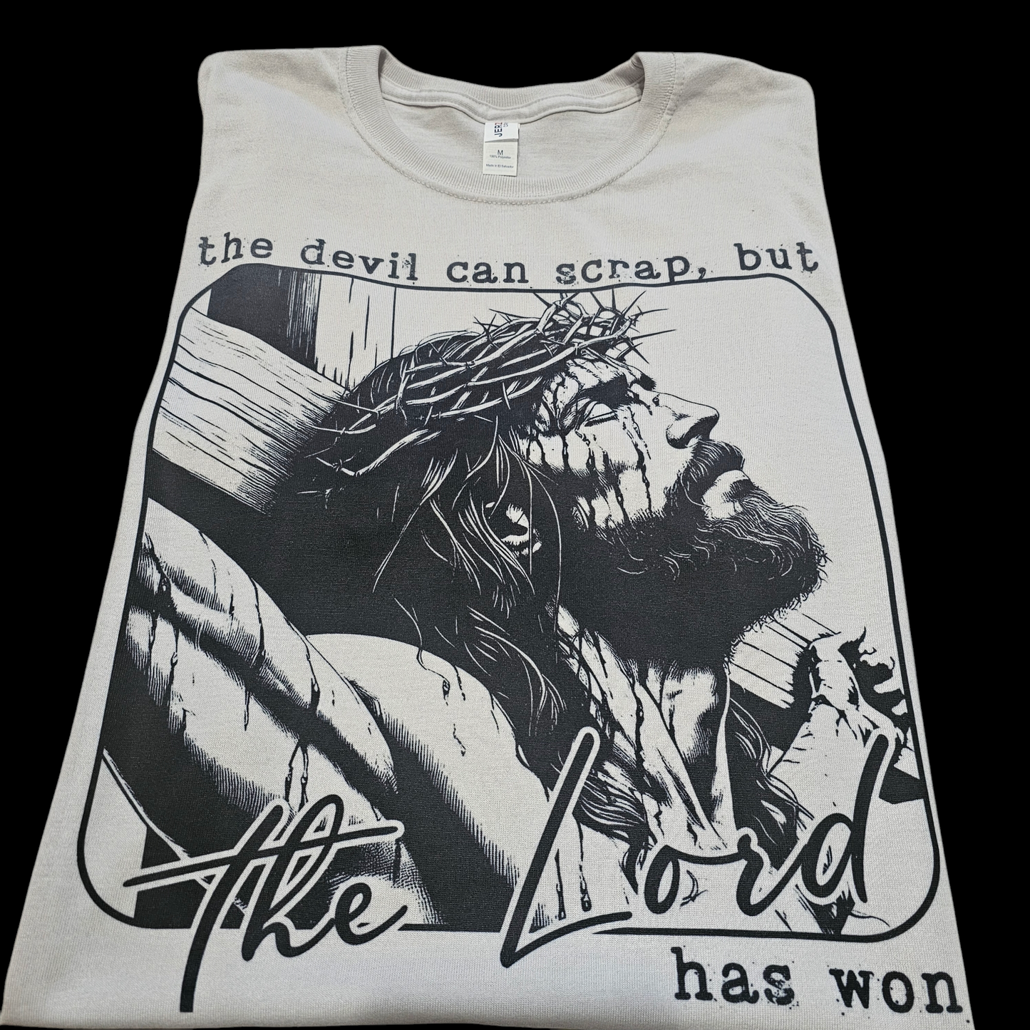 The Devil Can scrap tee shirt