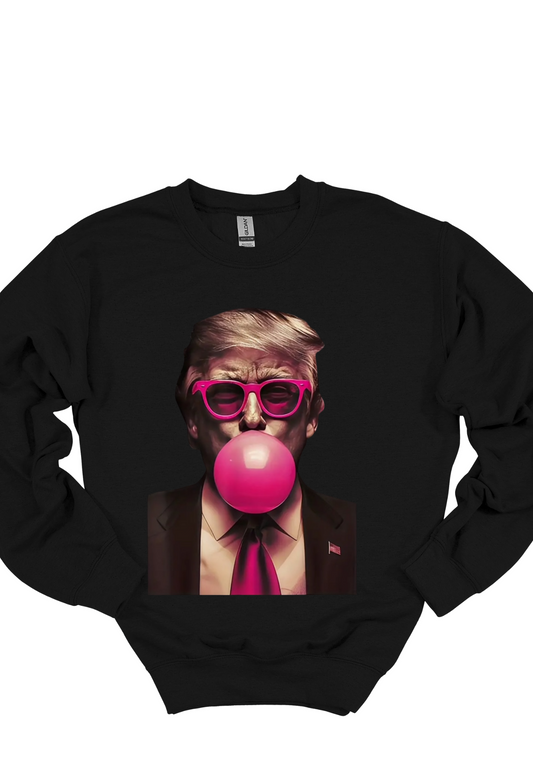 Trump Pink Bubble Gum Sweatshirt