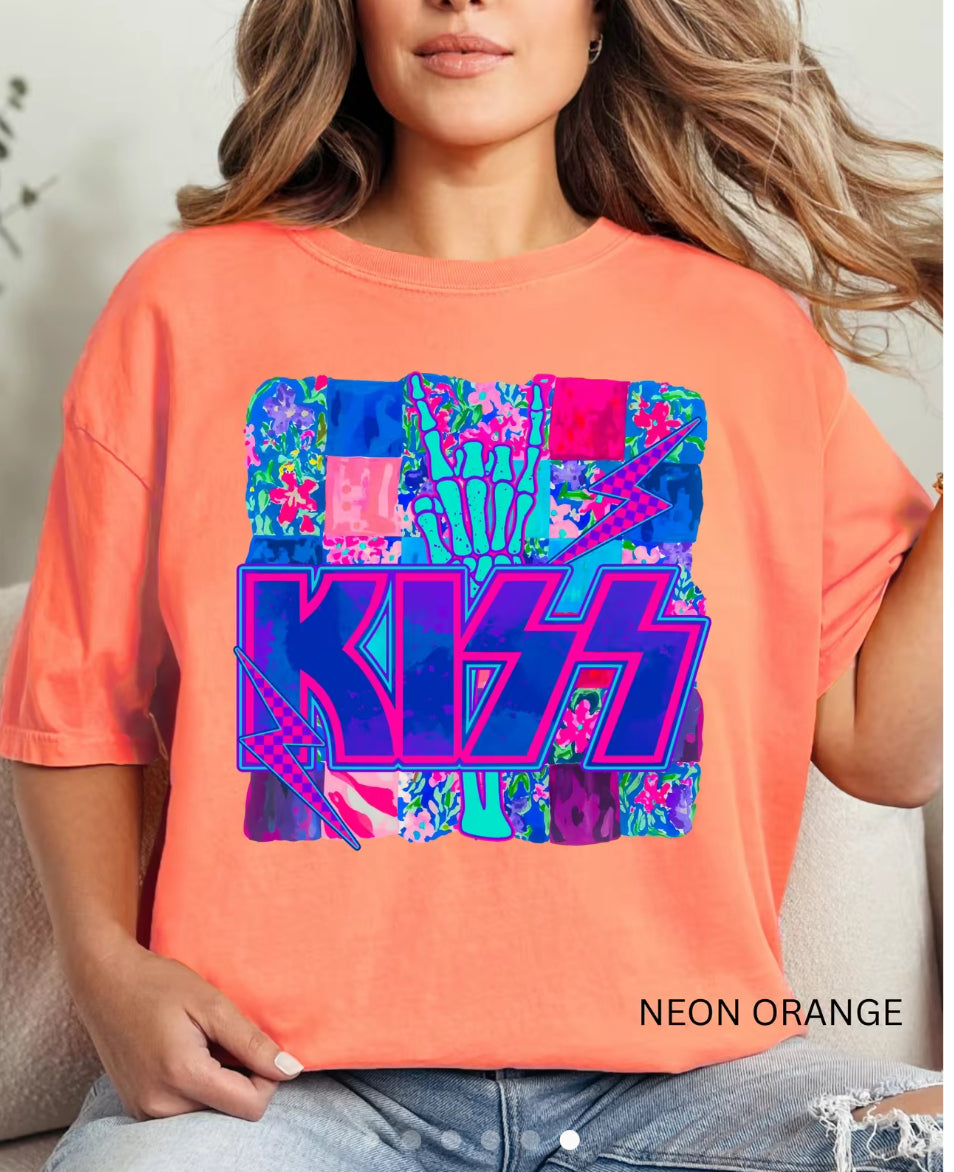 Kiss Band Tee