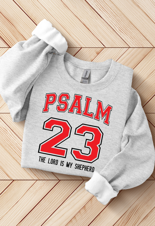 Psalm 23 Vintage Style Sweatshirt