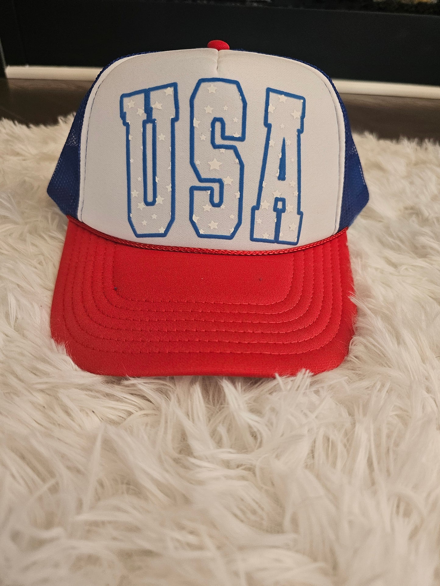 USA Puff Print 🇺🇸 Trucker Hat