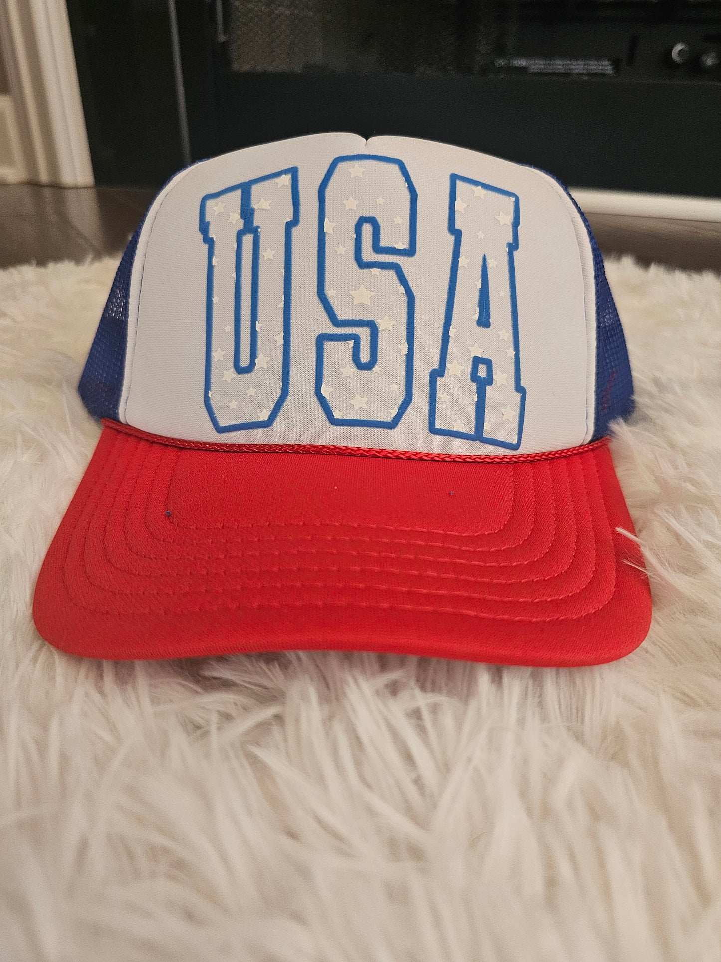 USA Puff Print 🇺🇸 Trucker Hat