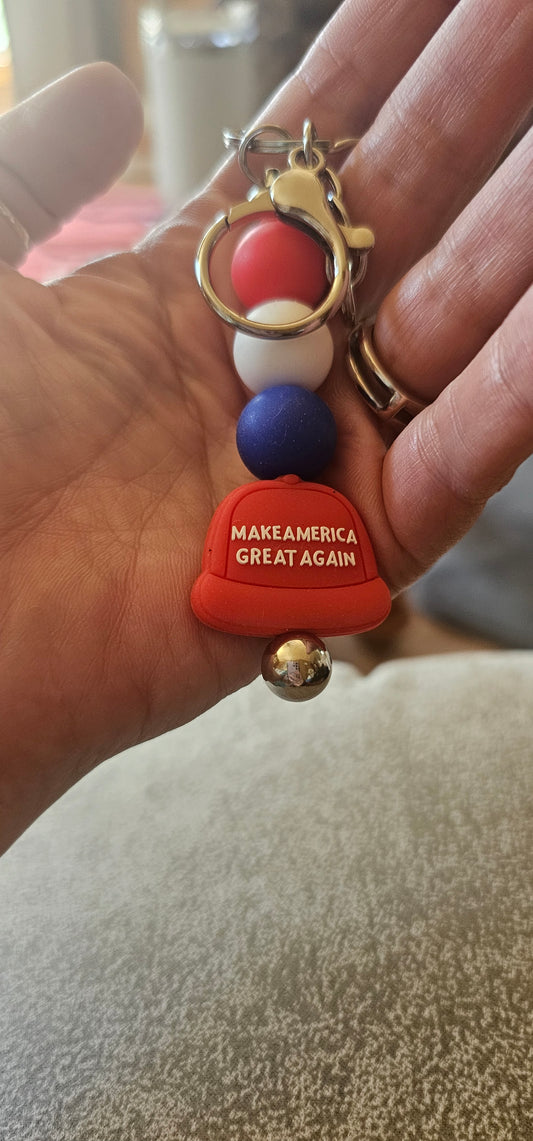 Make America Great Again Trump Keychain