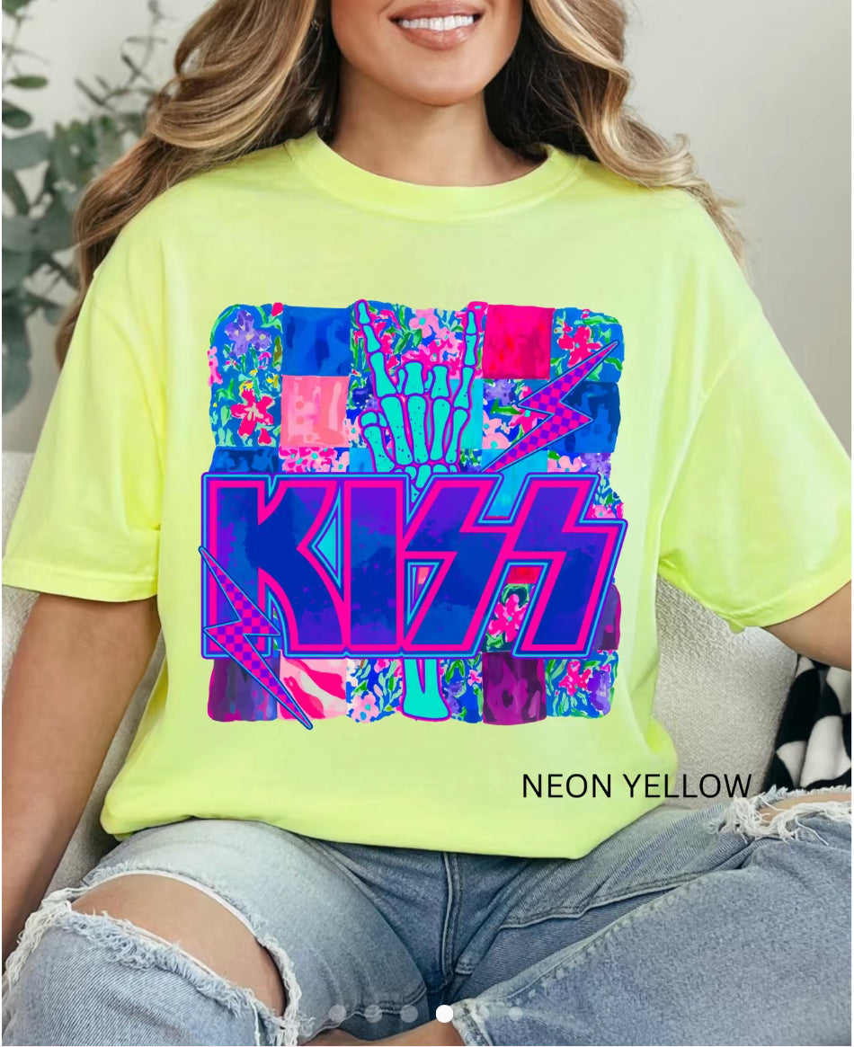 Kiss Band Tee