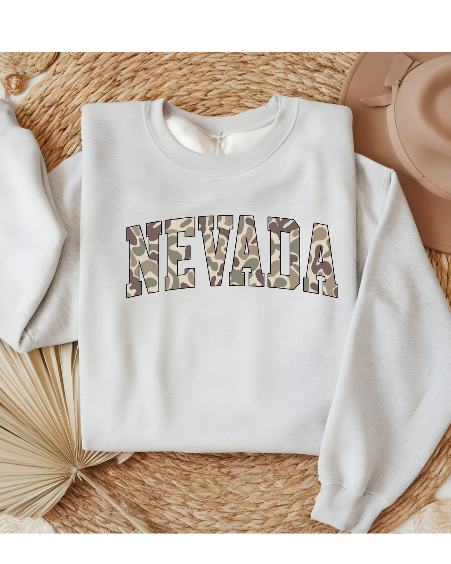 Camo State Name Sweatshirt State College Varsity Name Pullover Varsity Camouflage State Sweatshirts Varsity Collage Tees