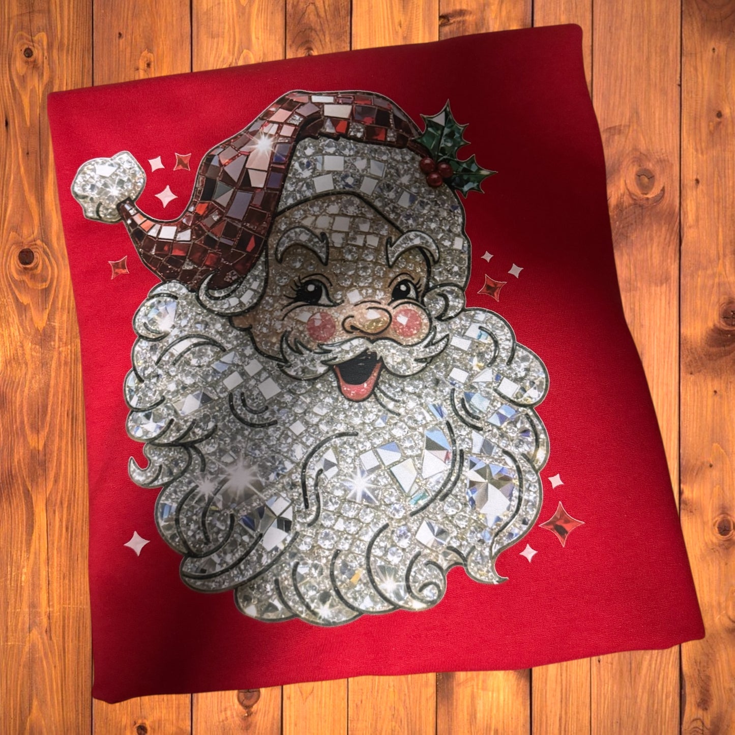 Bling Santa Sweatshirt