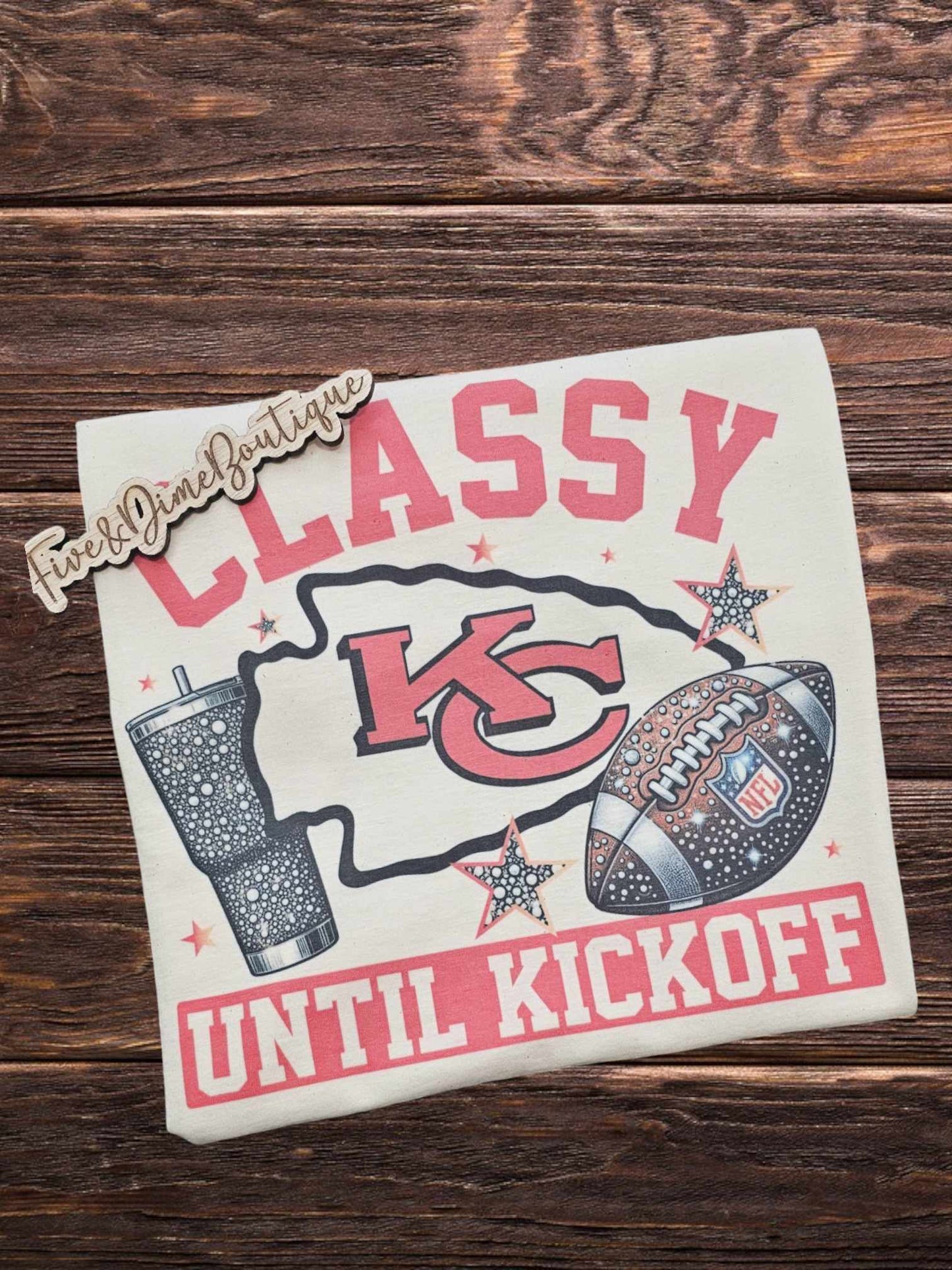 Classy til' kickoff KC Cheifs Sublimation Sweatshirt