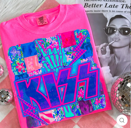 Kiss Band Tee
