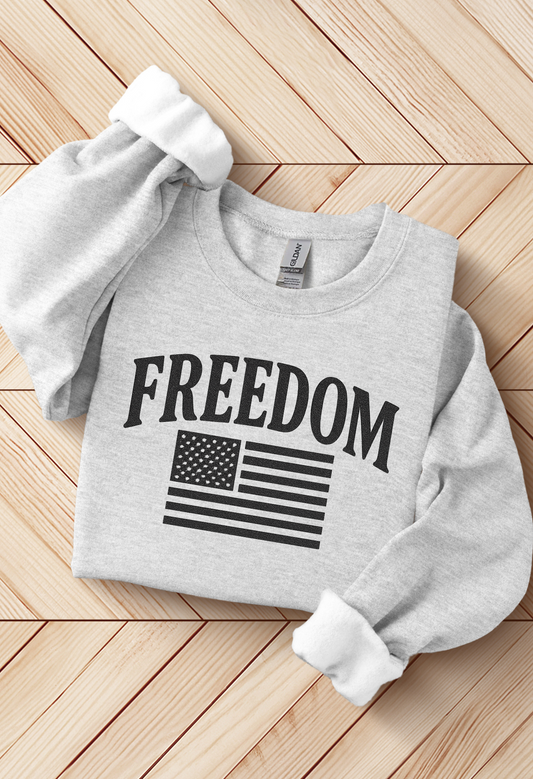Vintage Style Freedom Sweatshirt
