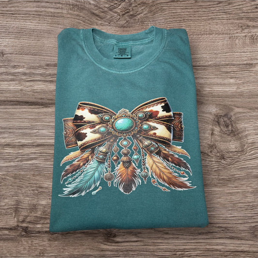 Western Bow Graphic-Tee