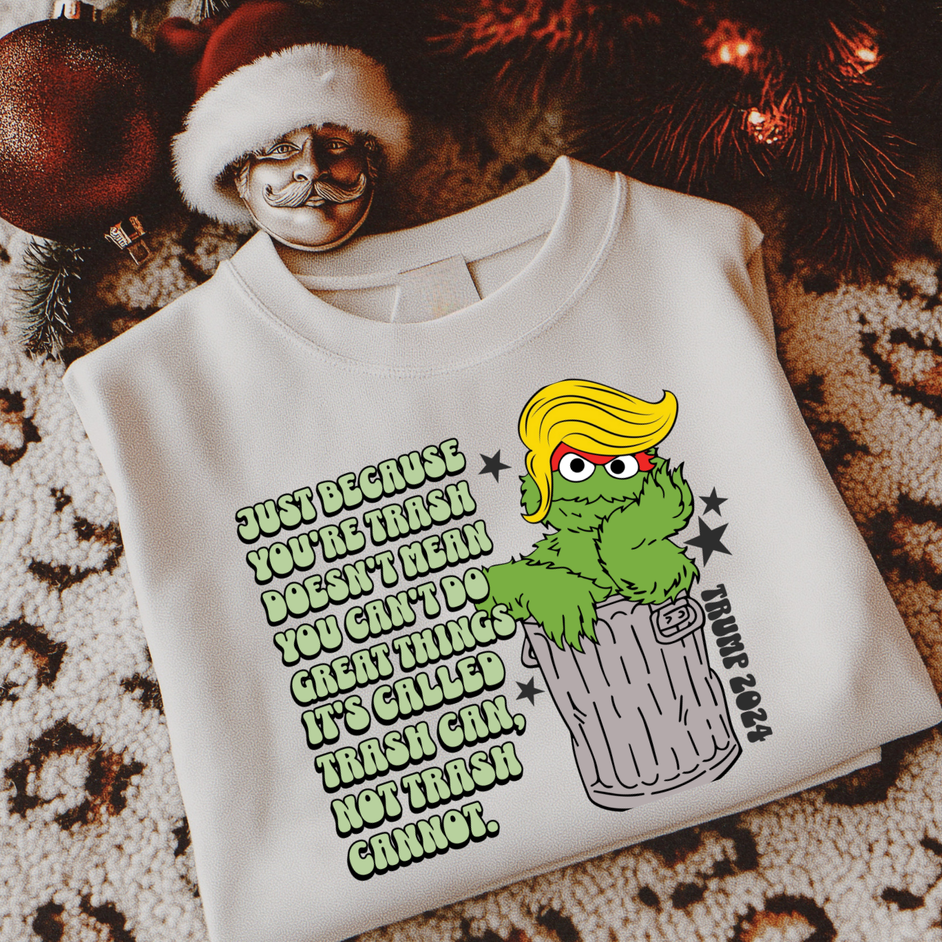 Garbage Can Trump 2024 Tee or Sweatshirt