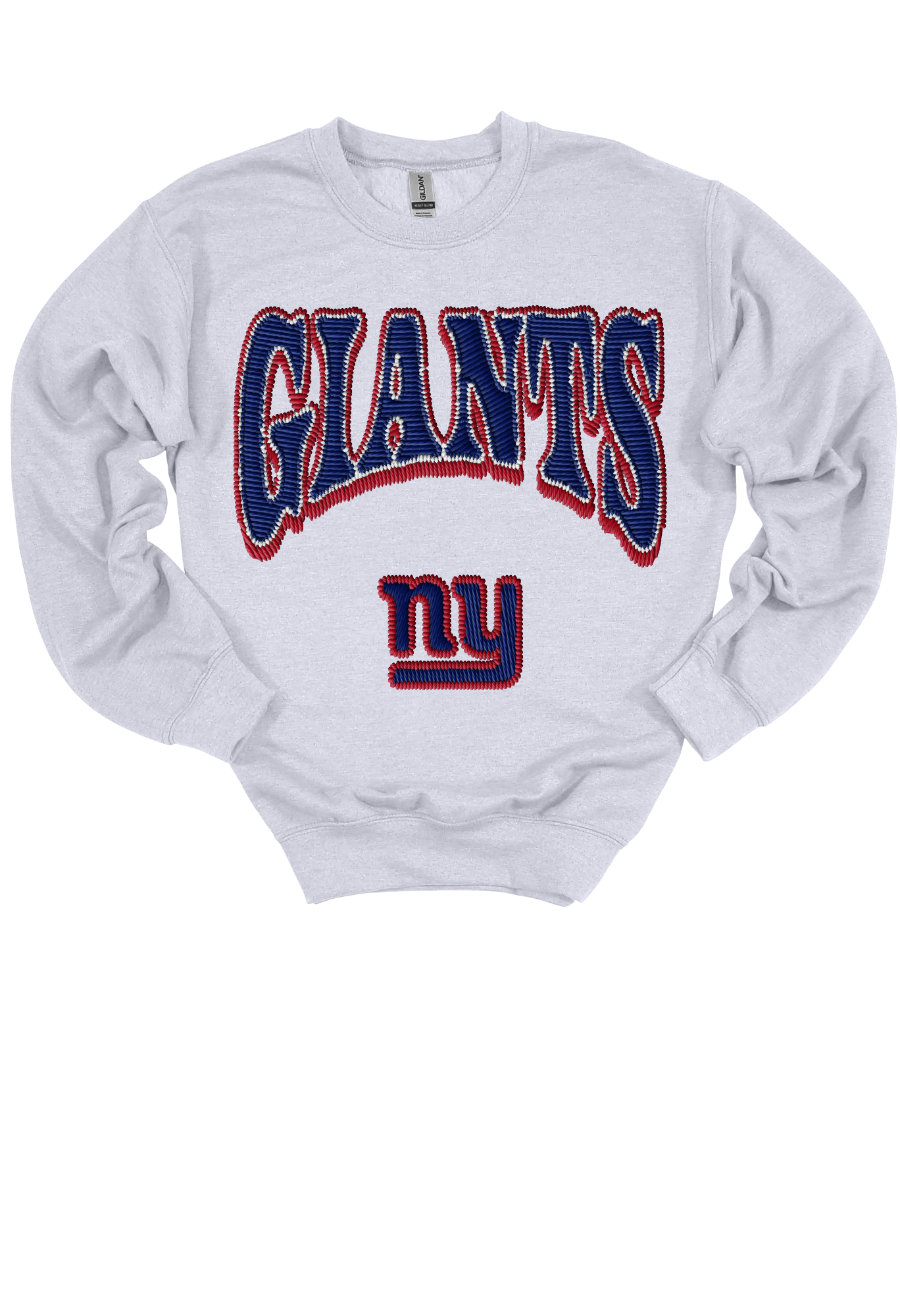 Faux Embroidery Giants Gameday Sweatshirt