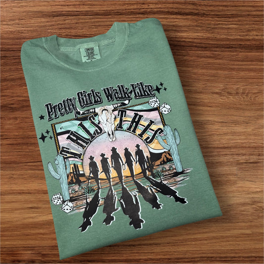 Pretty Girls Walk like This Graphic-Tee