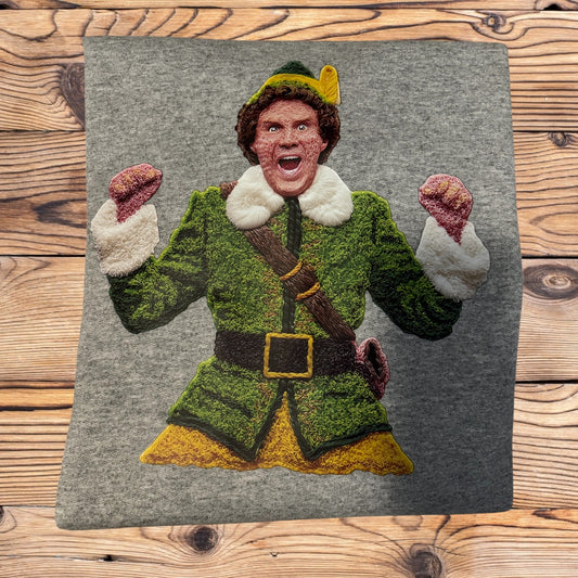Elf Faux Yarn Sweatshirt