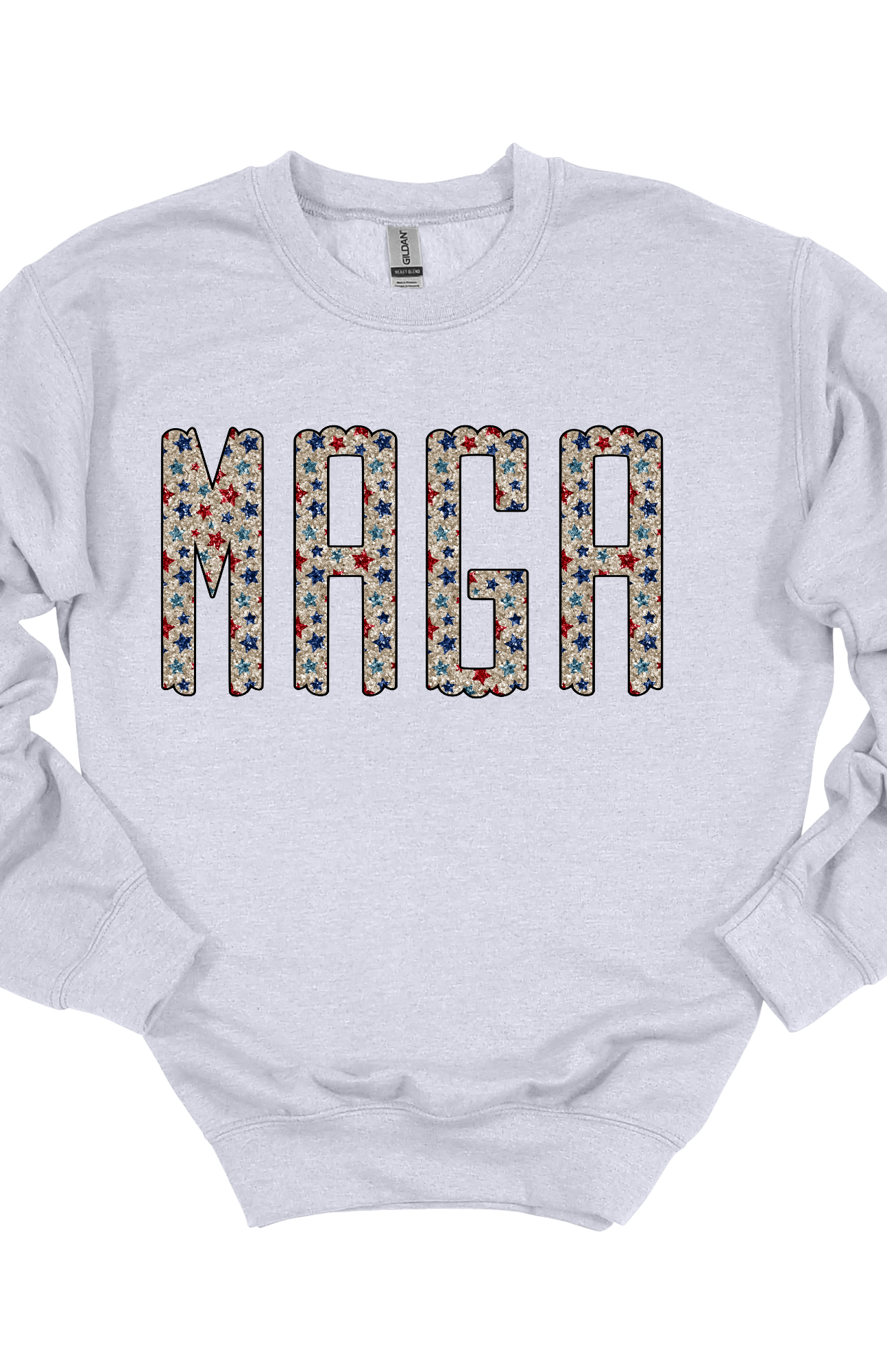 MAGA Red White and Blue Sublimation Tee/Sweatshirt