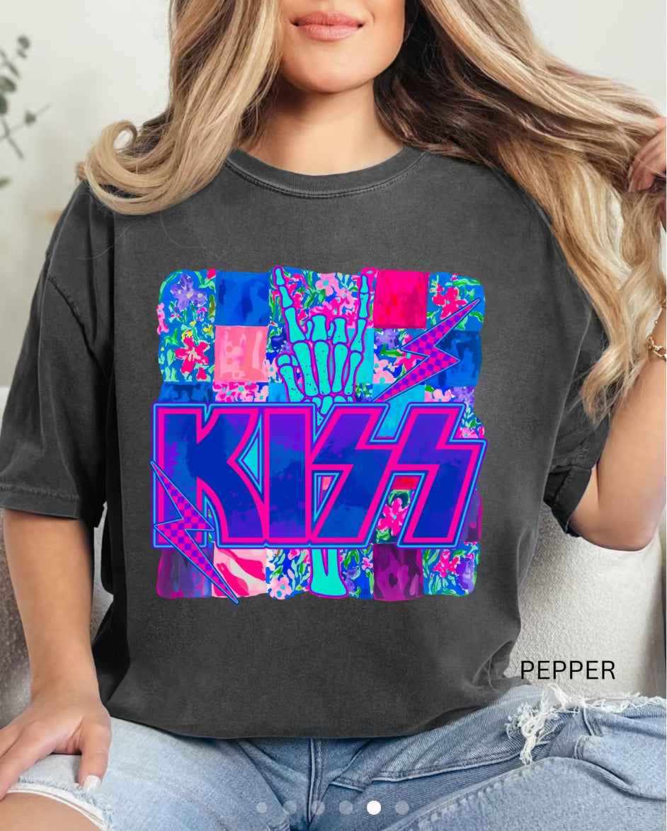 Kiss Band Tee