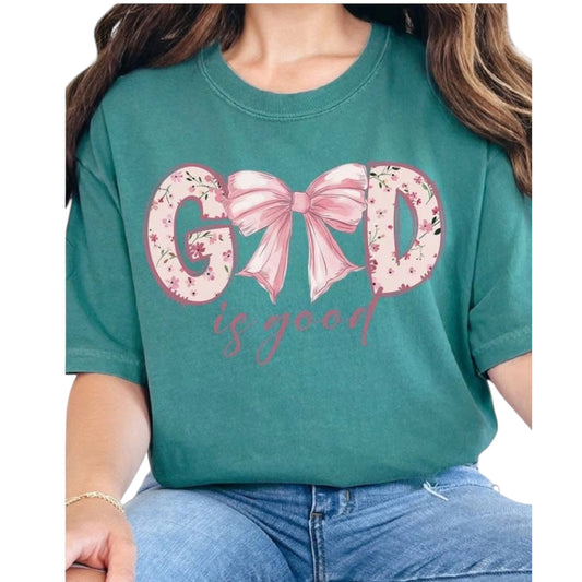 God is Good Comfort Color Tee Shirt
