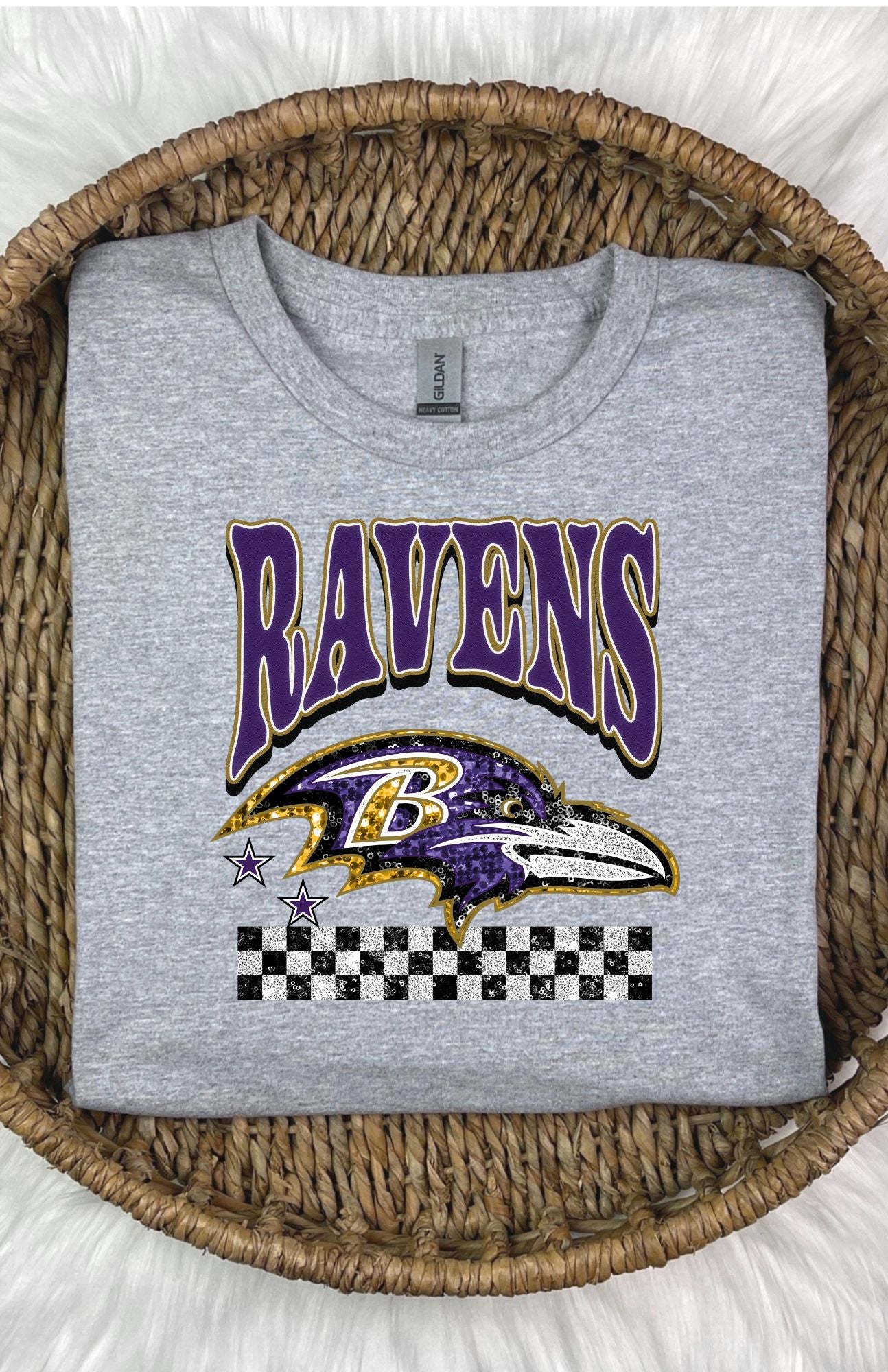 NFL Football Womens Glitter Sweatshirt & T-Shirts