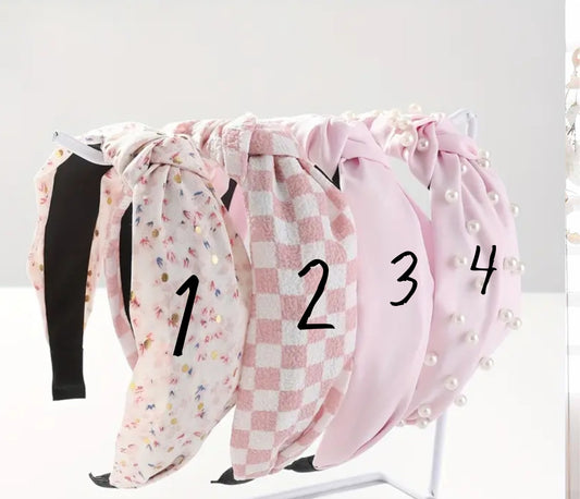 Pink Headbands