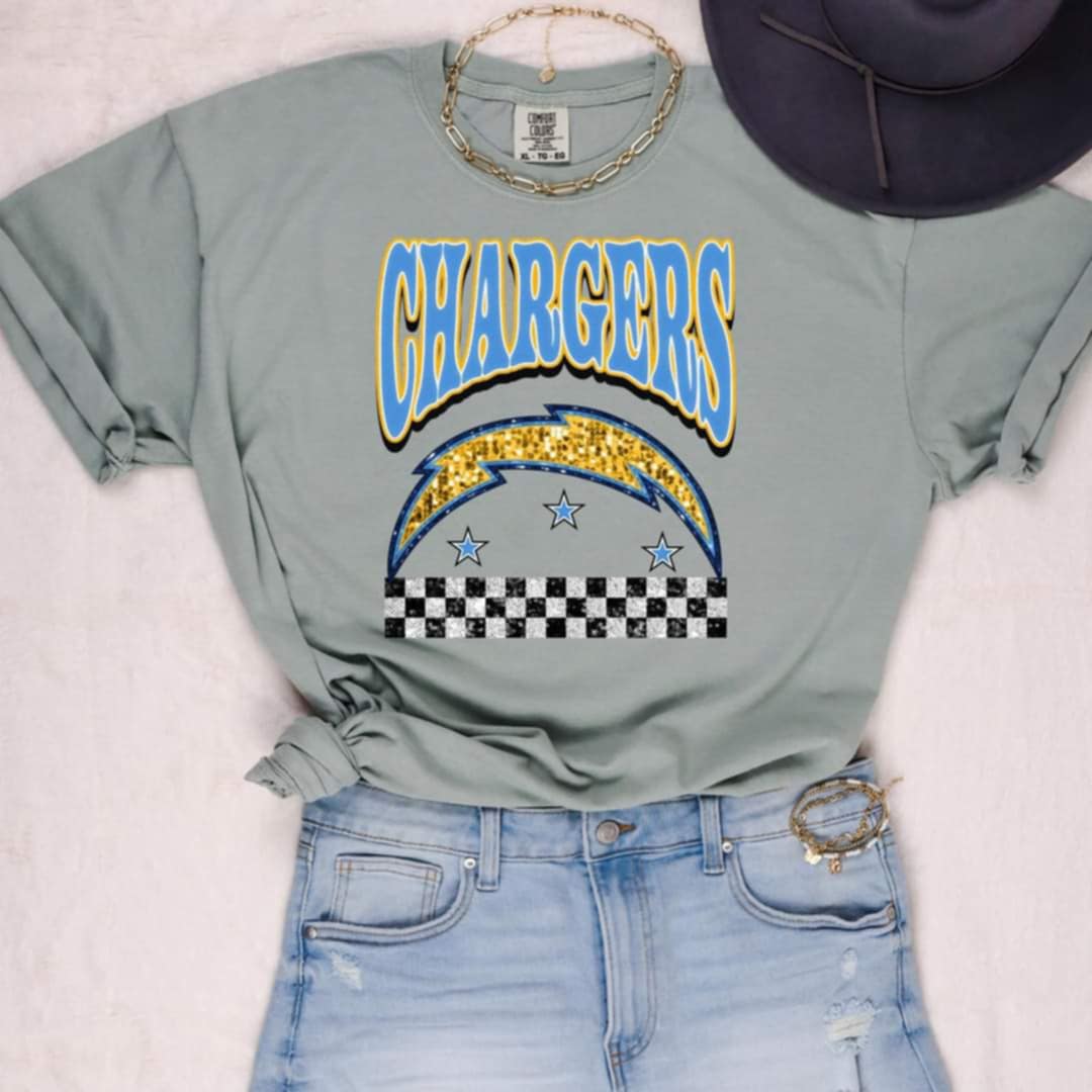 LA Chargers Football T-Shirt