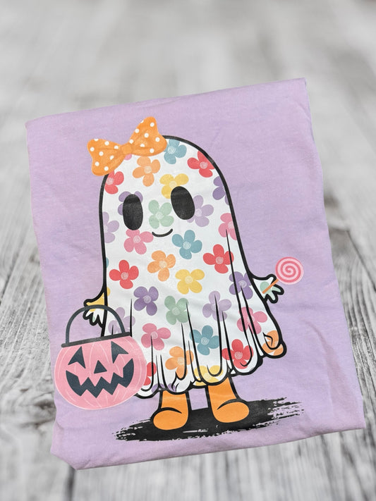 Floral Ghost Tee