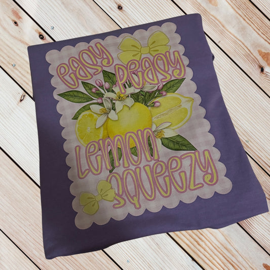 Easy Peasy Lemon Squeezy Tee