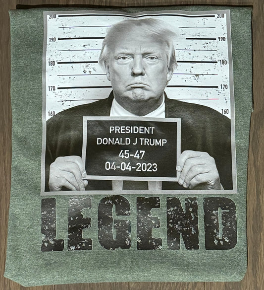 The Legend Donald Trump Graphic Tee