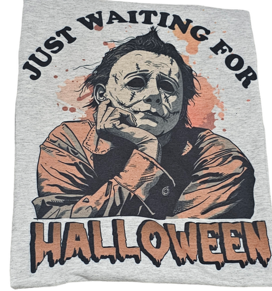 Just Waiting on Halloween Graphic Tee