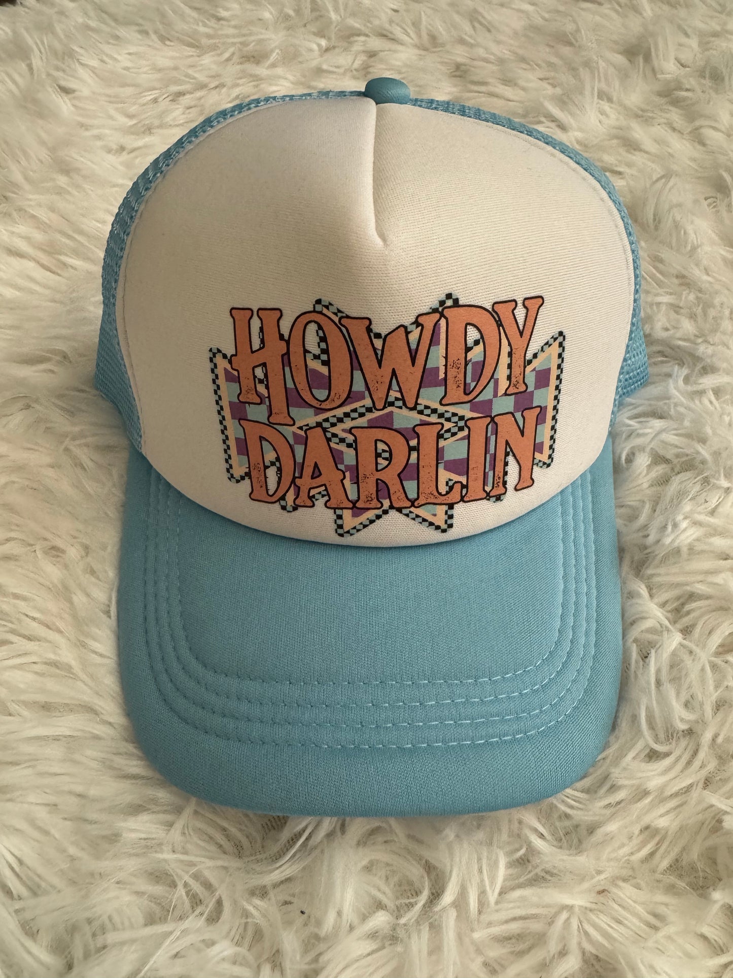 Howdy Darlin trucker hat