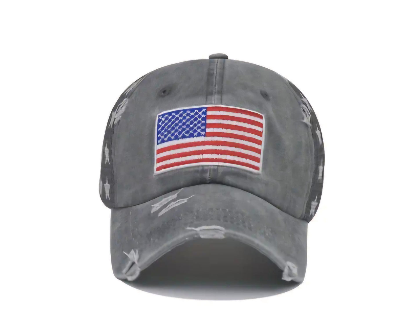 Distressed American Flag hat