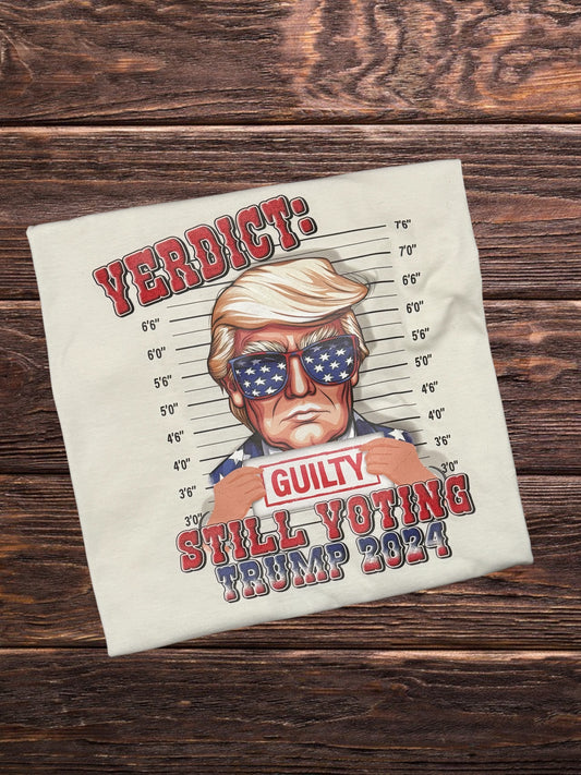 Verdict Guilty Trump Tee