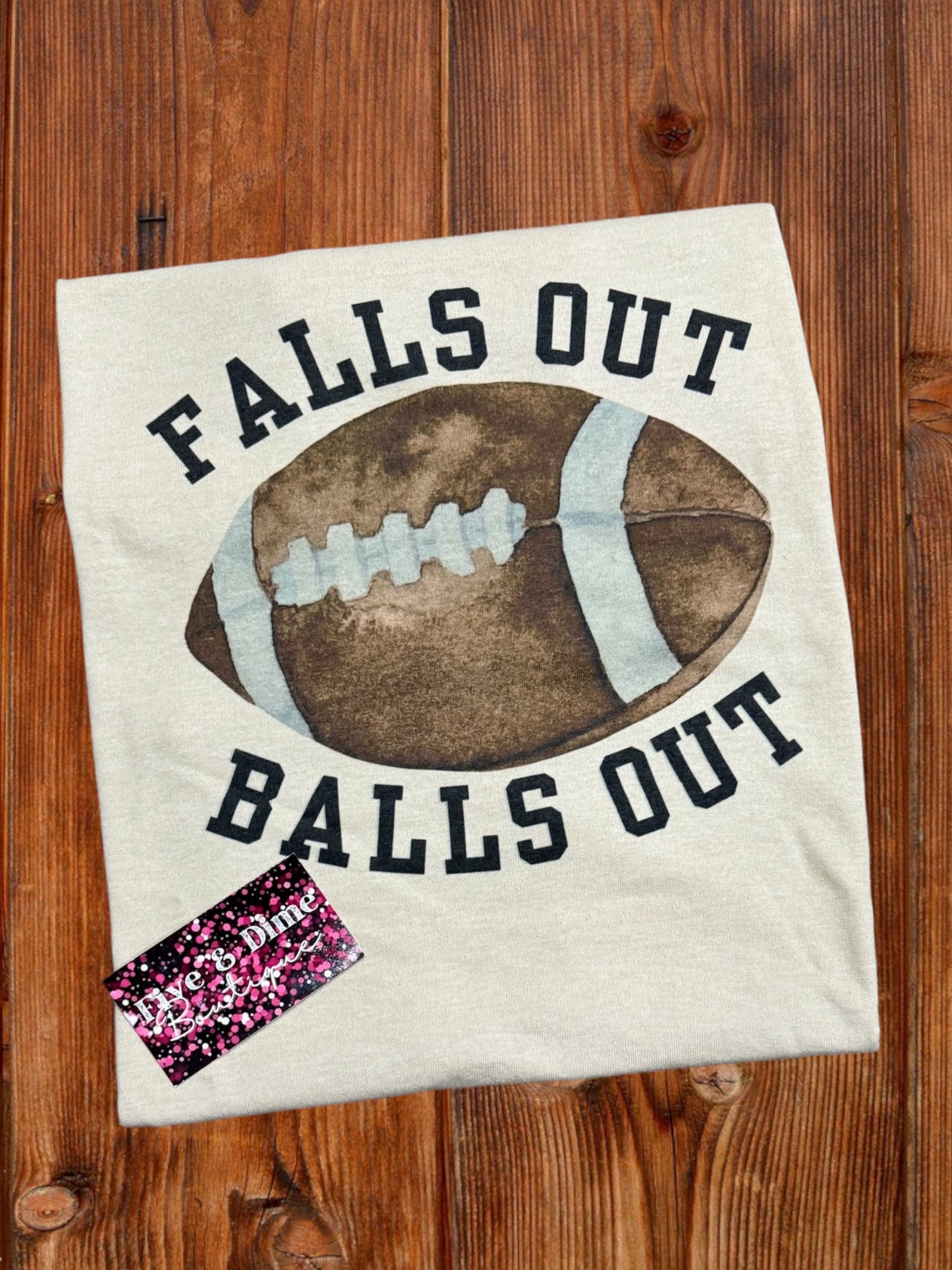 Falls Out Balls Out Graphic Tee