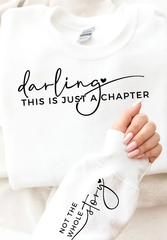 This is just a Chapter Sweatshirt