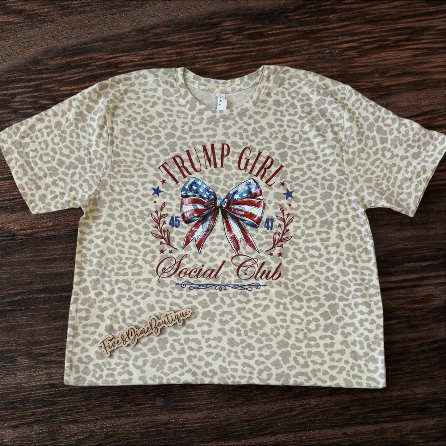 Glitter Trump Girl Social Club Shirt