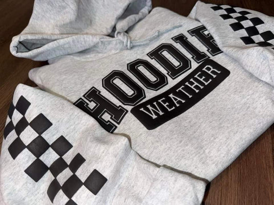 Hoodie Weather Puff Print Hoodie