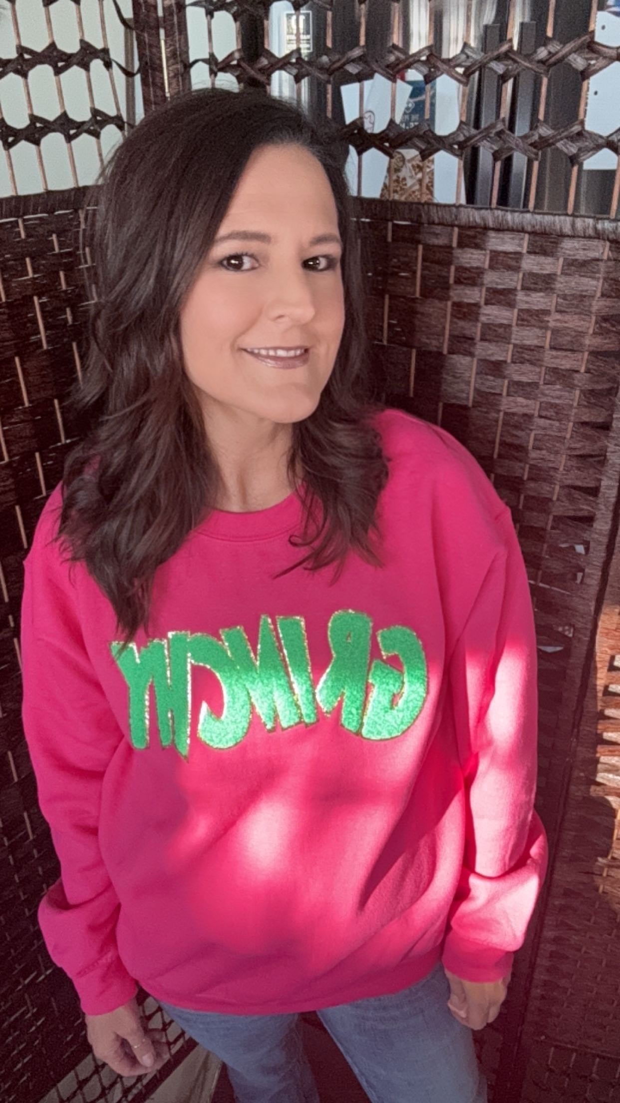 G Man Chenille Patch Sweatshirt