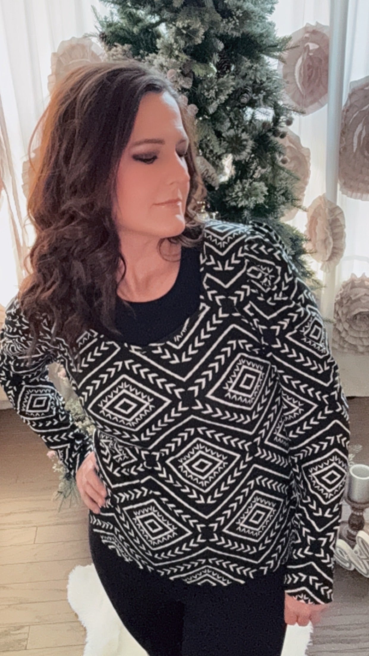 Bubble Aztec Babe Top