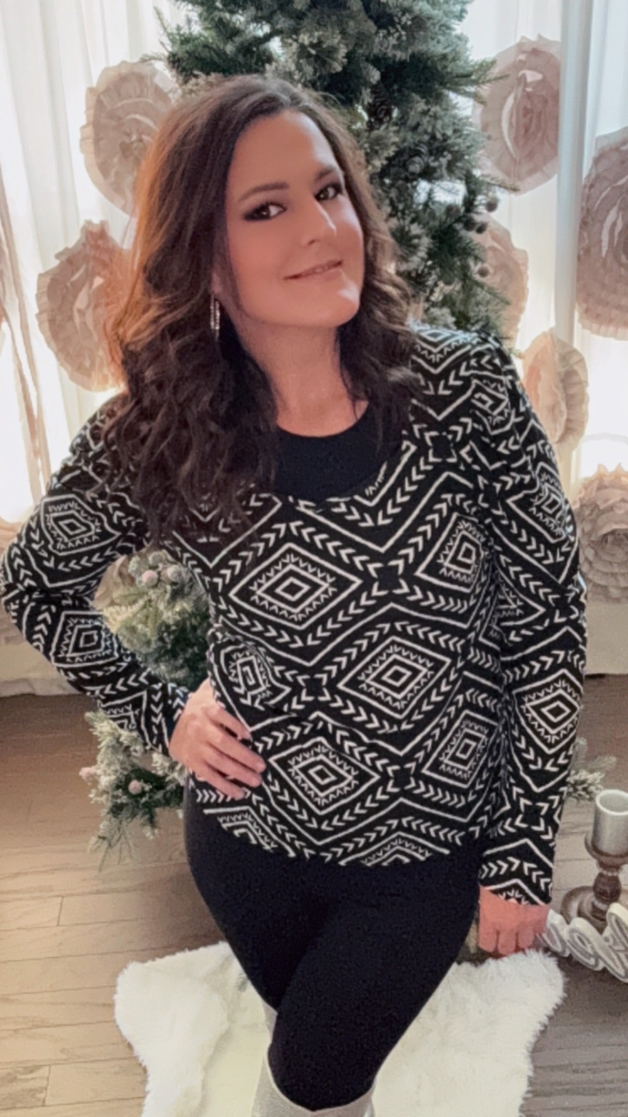 Bubble Aztec Babe Top