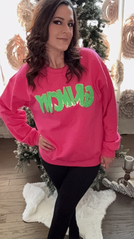 G Man Chenille Patch Sweatshirt